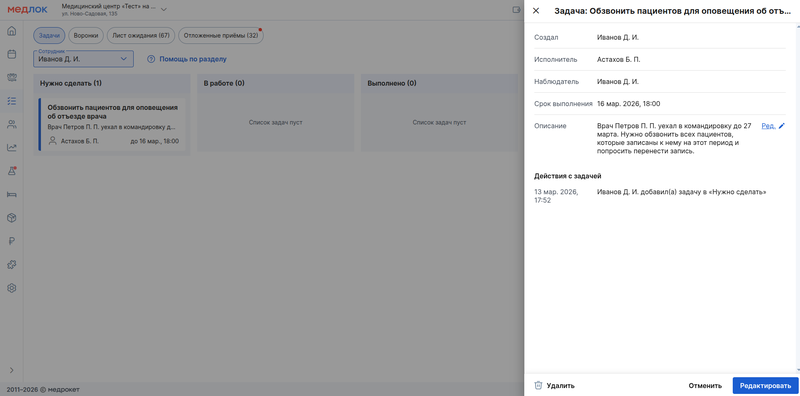 обзор задачи