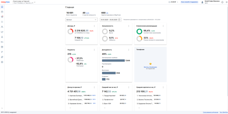 Раздел Главная нов